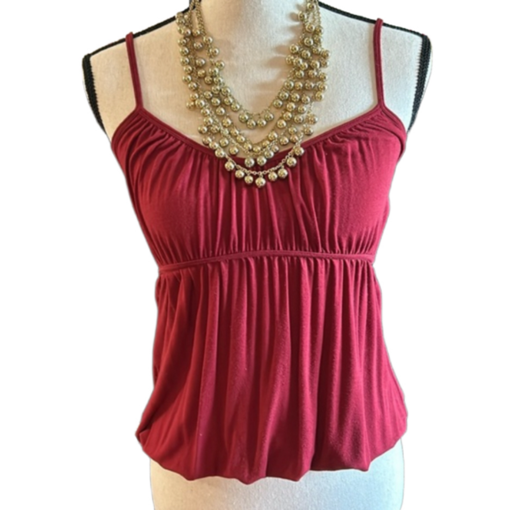 The limited halter top with elastic in size extra small.